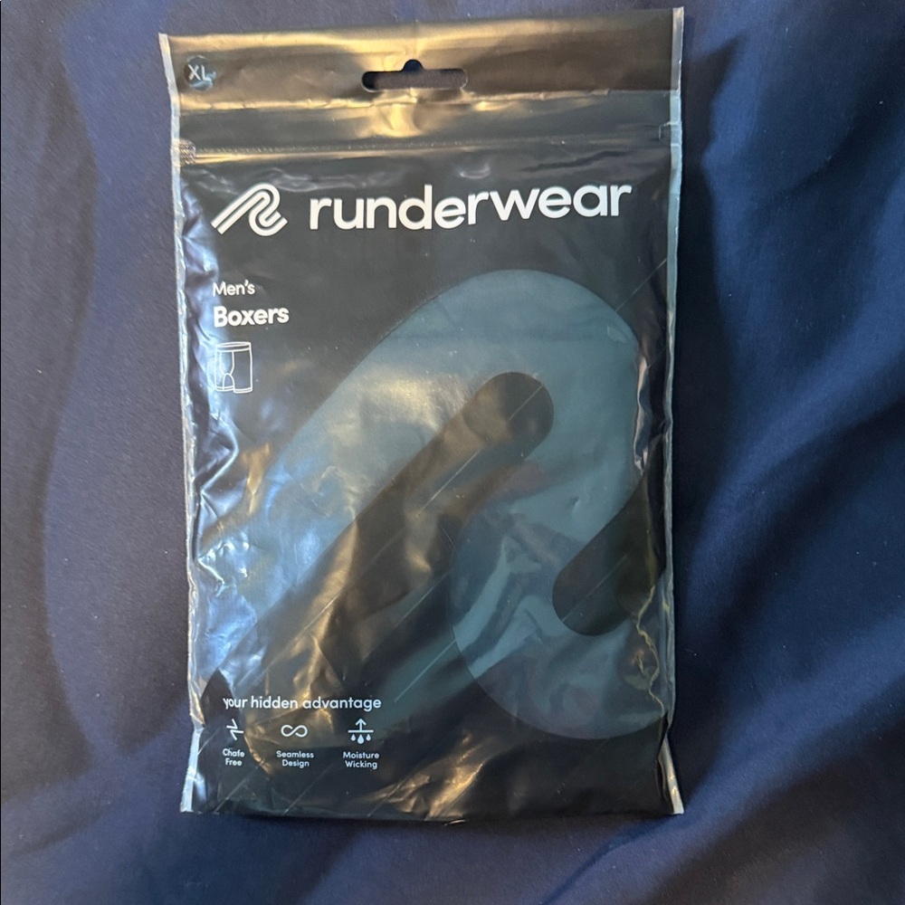 Runderwear Men's Black Boxers size xl